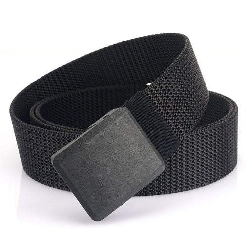 Military Automatic Buckle Nylon Belt Outdoor Hunting Multifunctional Tactical Canvas Belt High Quality Men Belt  2026